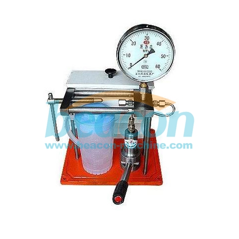 Beacon Pj-40 Common Rail Diesel Fuel Injector Nozzle Tester Crdi Test Machine Manual Common Rail Diesel Injector Test Bench