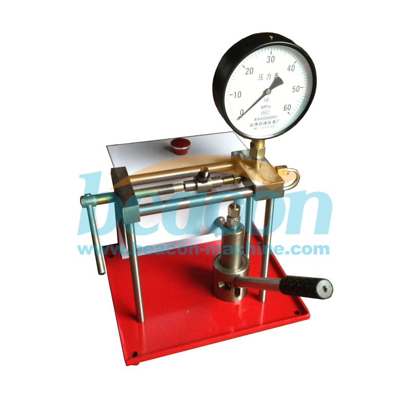 Beacon Pj-40 Common Rail Diesel Fuel Injector Nozzle Tester Crdi Test Machine Manual Common Rail Diesel Injector Test Bench