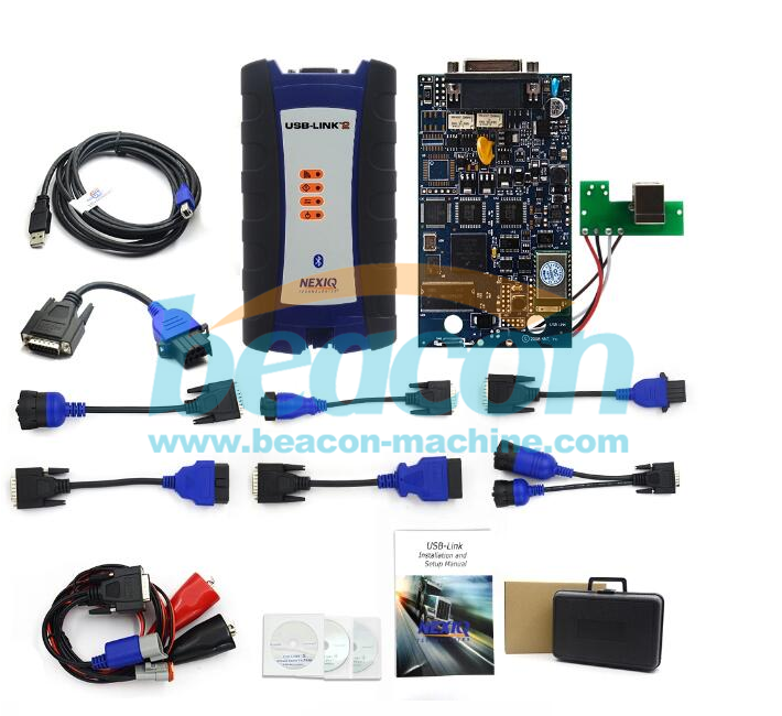 NEXIQ 2 USB Link 2 NEXIQ Diesel Truck Diagnostic Tool NEXIQ-2 With Bluetooth NEXIQ2 USB Link Heavy Duty Truck