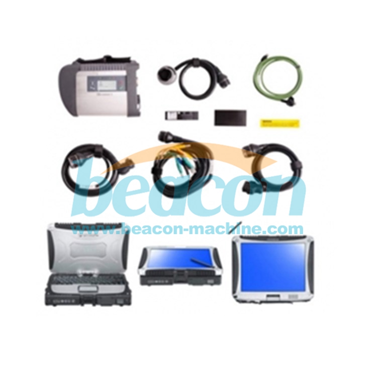 Professional Auto Diagnosis tool MB Star C4 with software ssd and Laptop D630 MB C4 SD Connect Wireless Diagnose Scanner