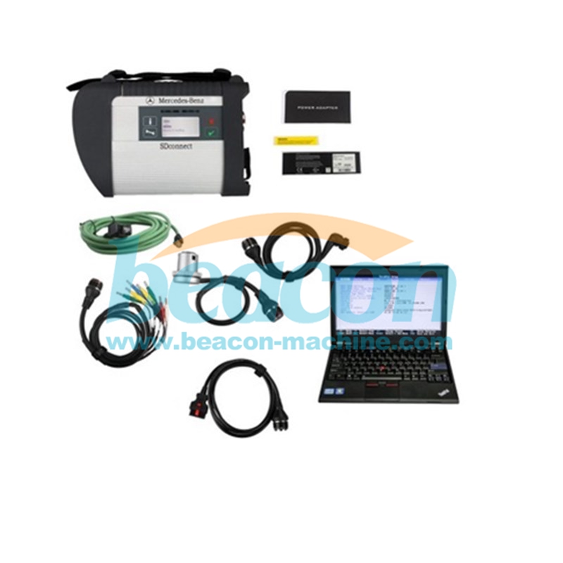 Professional Auto Diagnosis tool MB Star C4 with software ssd and Laptop D630 MB C4 SD Connect Wireless Diagnose Scanner