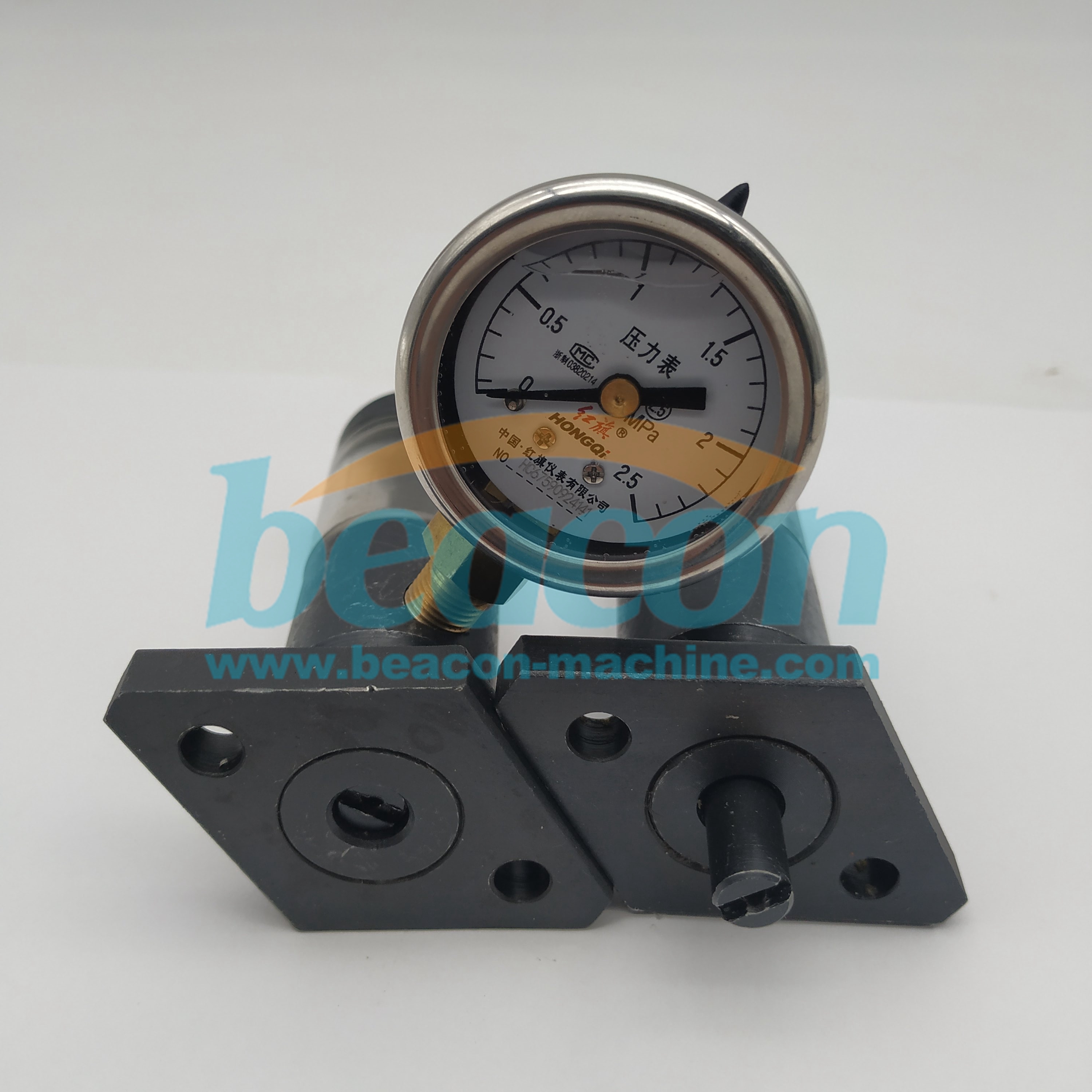 VE plunger travel tester with pressure gauge for diesel pump