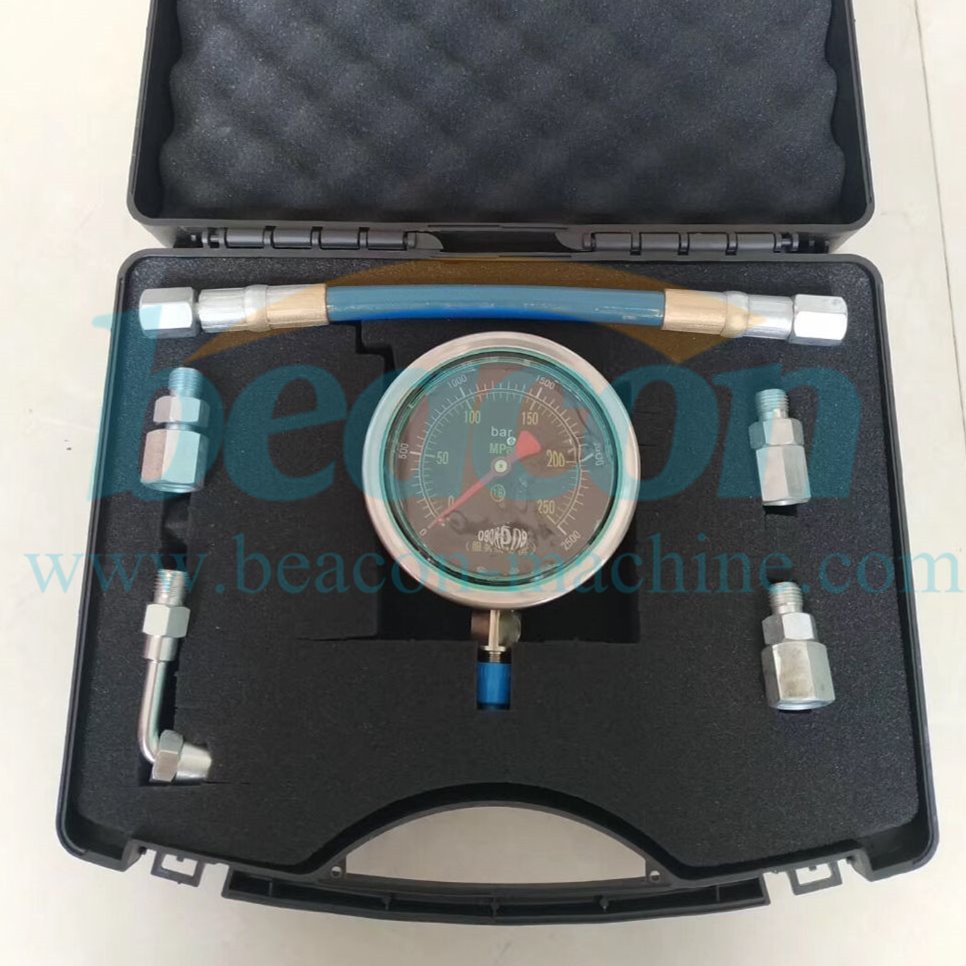 Common rail high pressure pump tools plunger oil pressure test meter