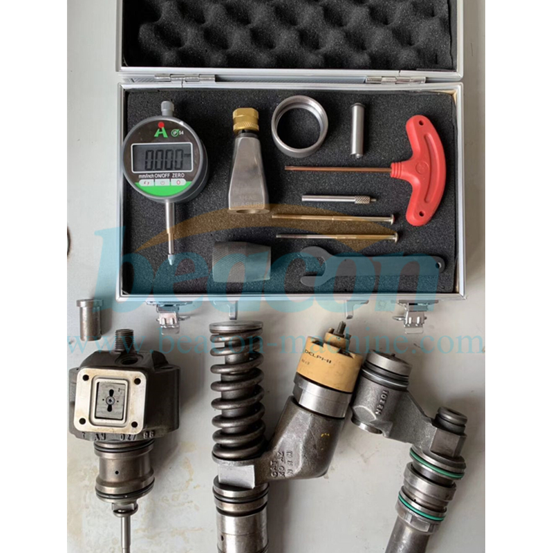 C13 diesel fuel injector removal disassembly tools