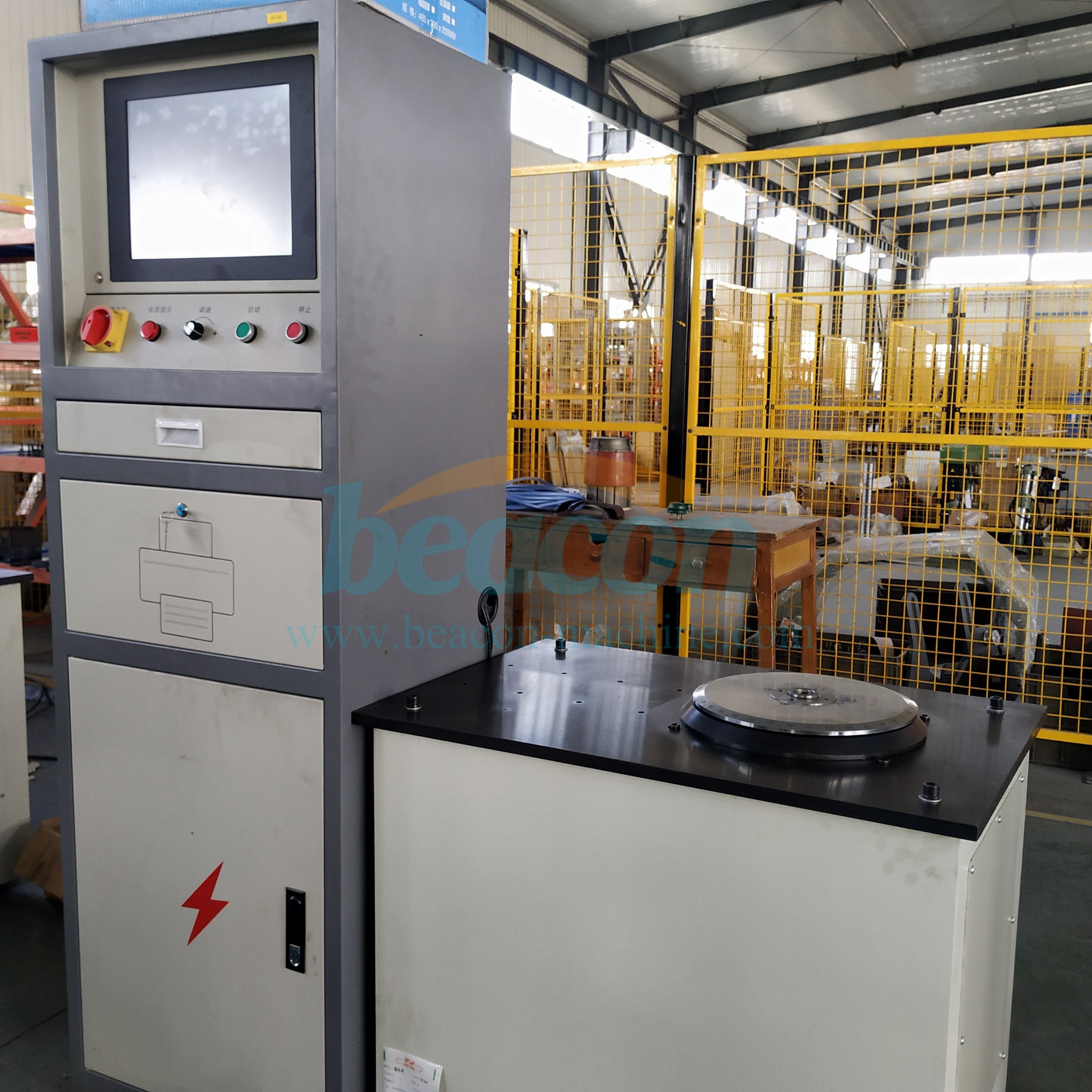 YLD-20S vertical single plane flywheel rotor dynamic balancing machine