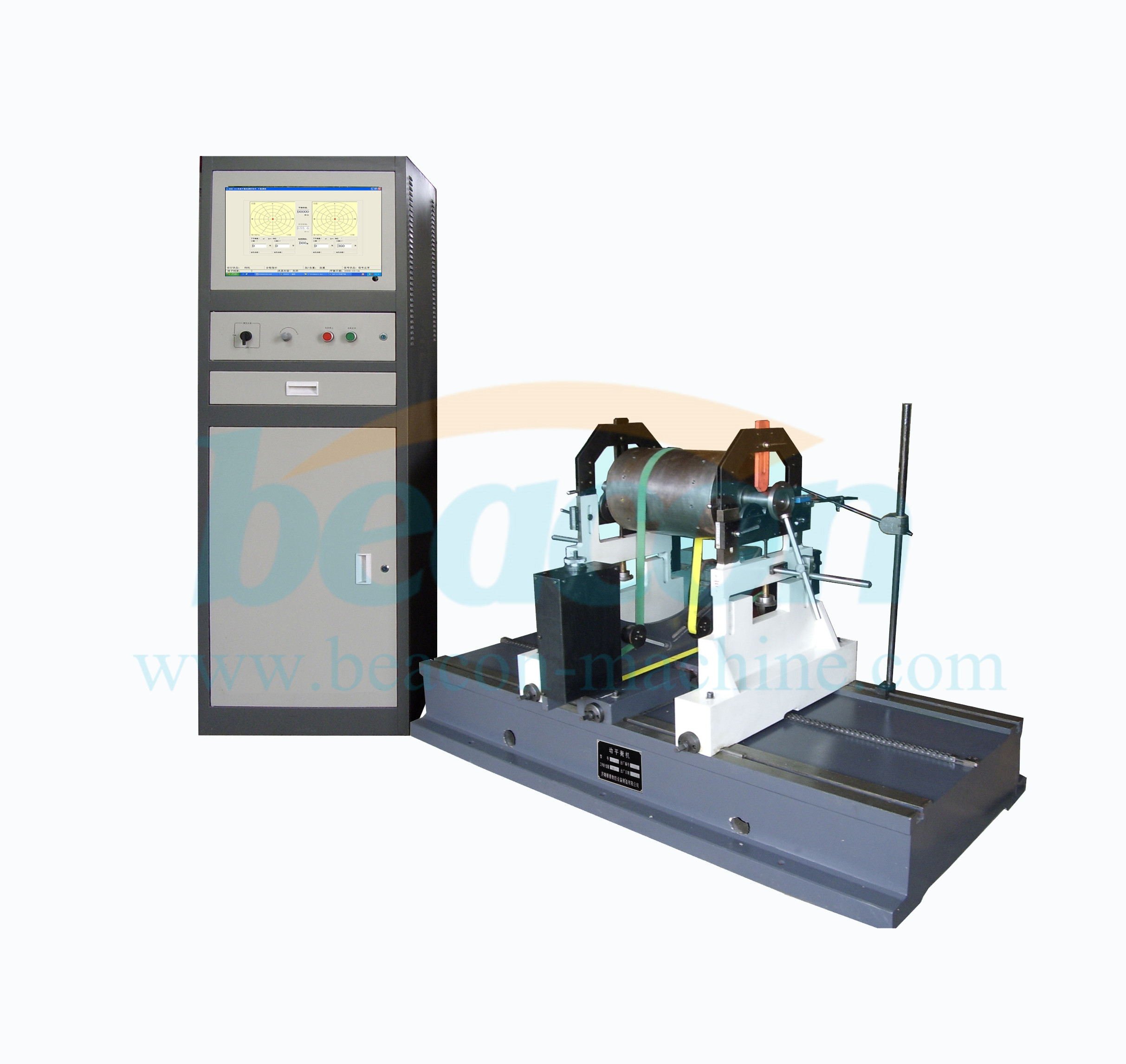 YYQ-300S Belt Drive Generator Rotor Turbocharger Dynamic Balancing Machine