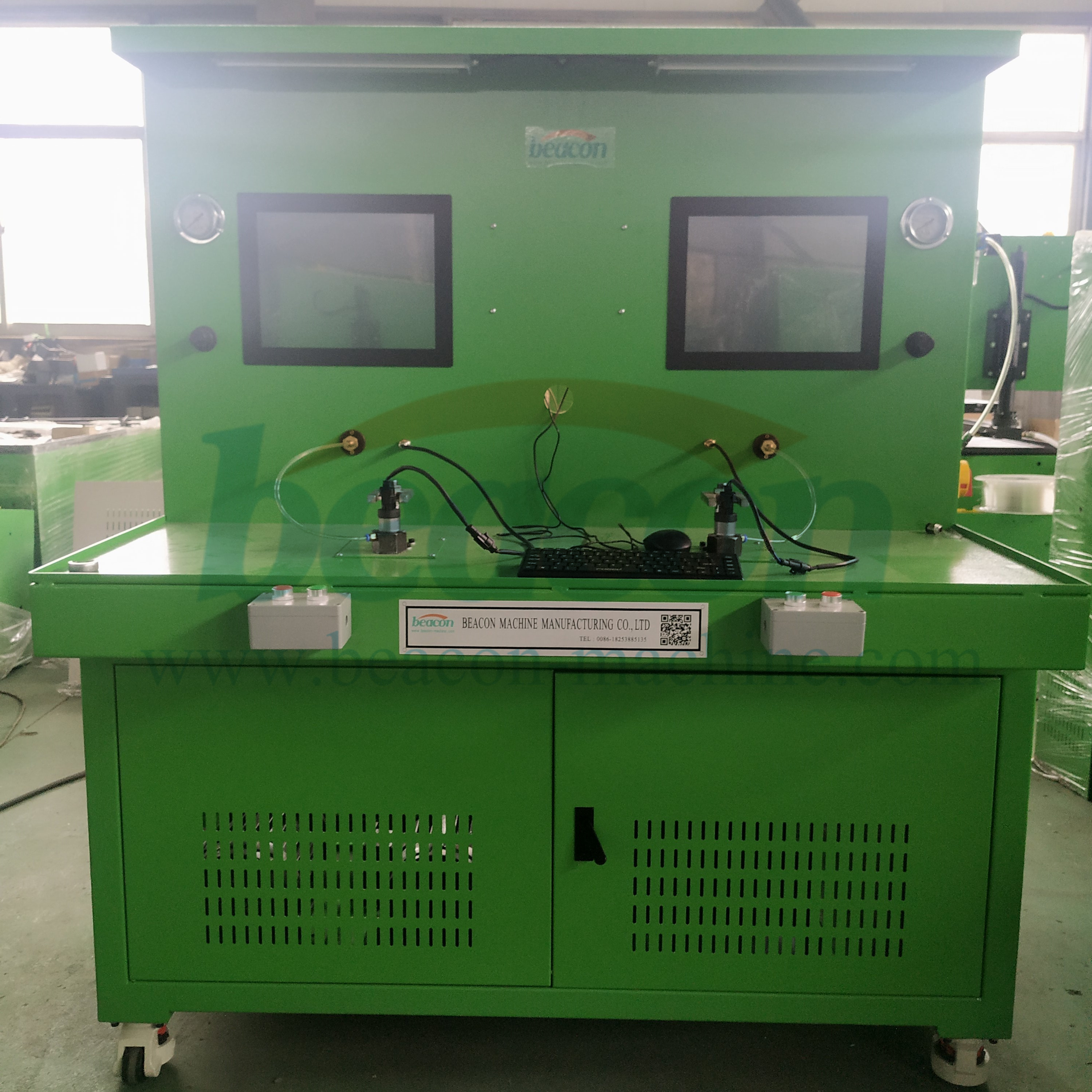 CR914 SCV Valve Flow Performance Test Bench for Testing Common Rail Pump Flow 