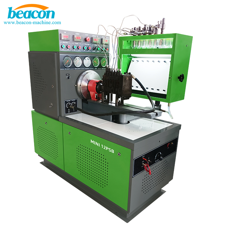 BEACON auto engine systems diesel fuel injection pump test machine MINI12PSB-H with 8 cylinders diesel pump test stand