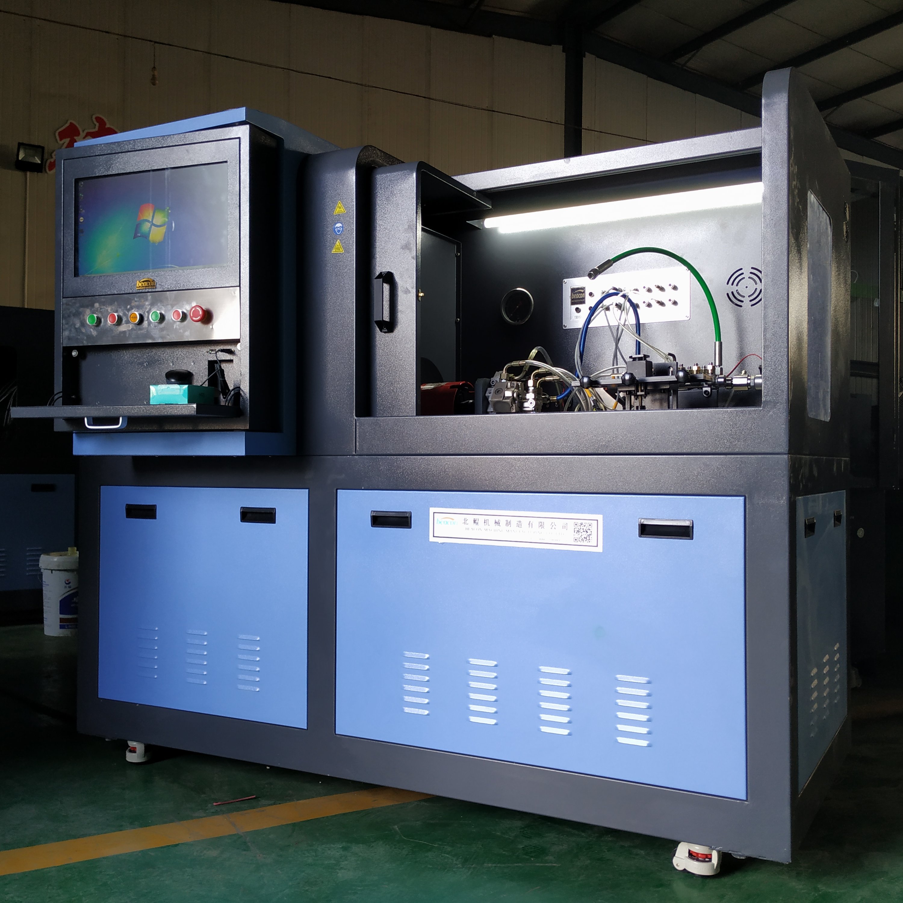 CR819 common rail diesel fuel piezo injector pump test bench with coding BIP function