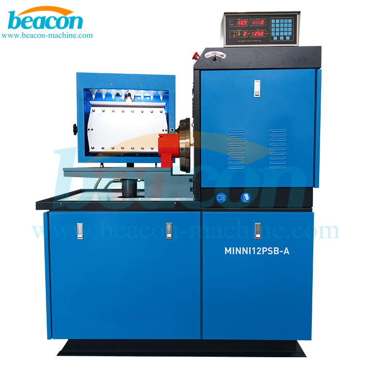 Mini12PSB Mechanical Diesel Fuel Injection Pump Test Bench with 8 Cylinder Inline Pump Testing Equipment from Beacon Machine
