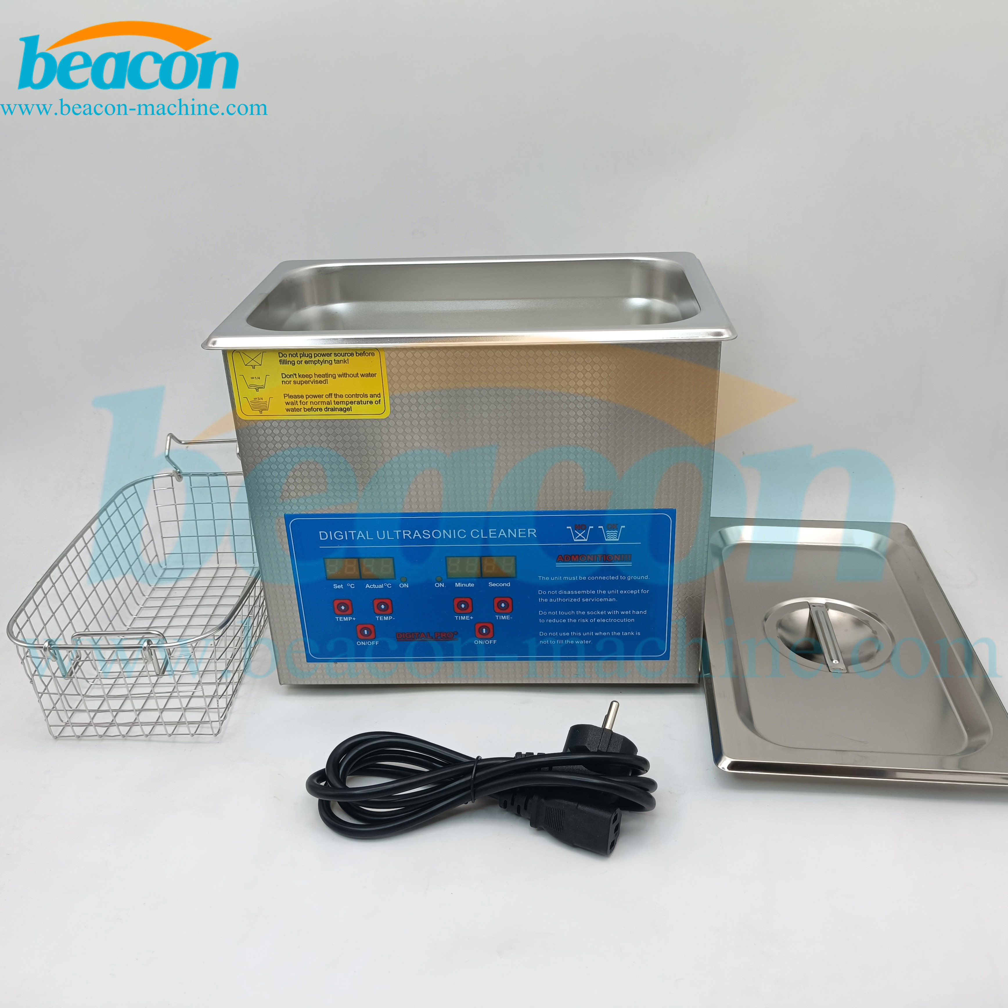 Automatic Ultrasonic Cleaner 3.2L Ultrasonic cleaning machine cleaner Diesel tank cleaner fuel injector ultrasonic cleaners machine