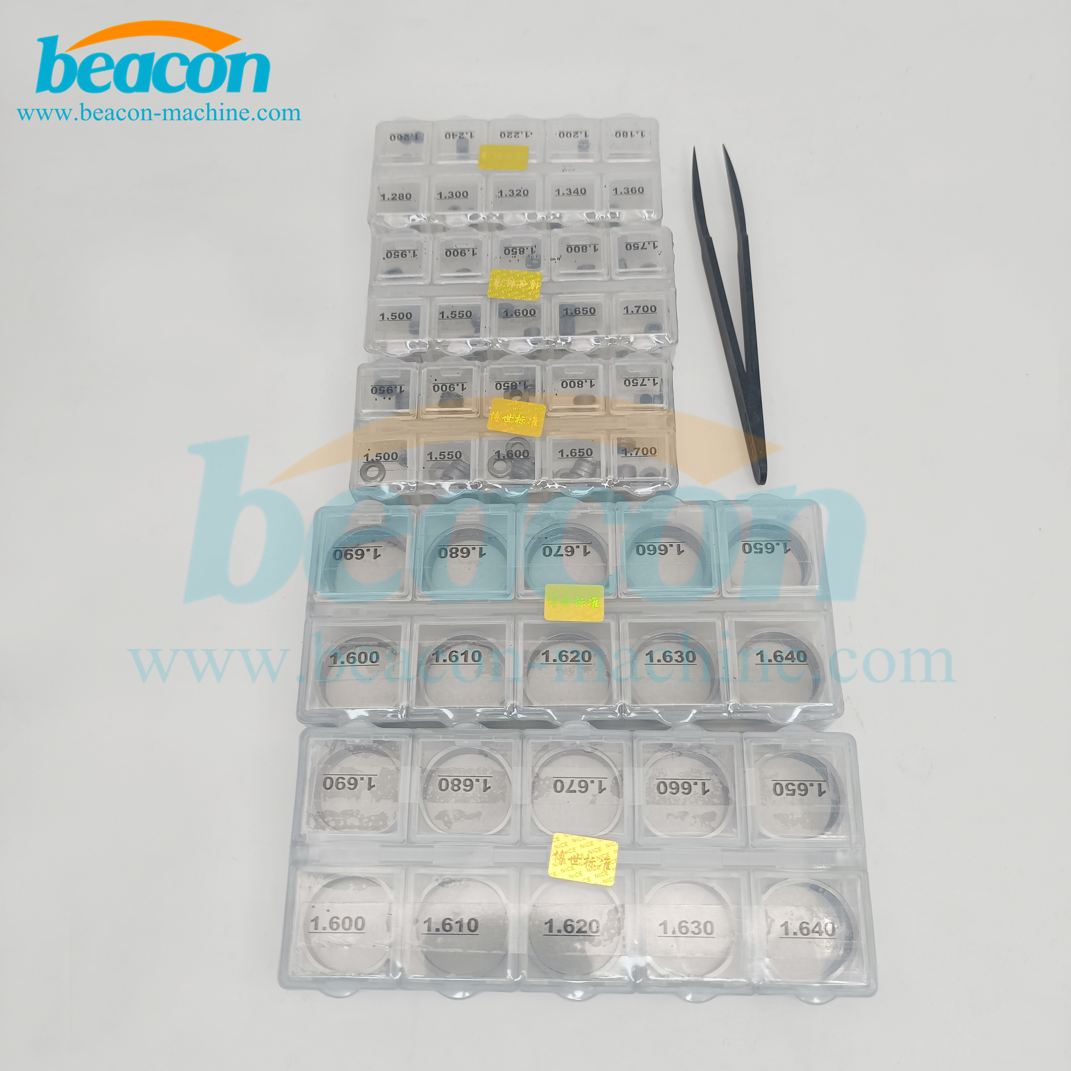 CRIN Auto Adjusting Shims B21 B23 Diesel Fuel Denso Injector Shim Kits B24 B27 Common Rail Lift Shims For Injector 400 PCS