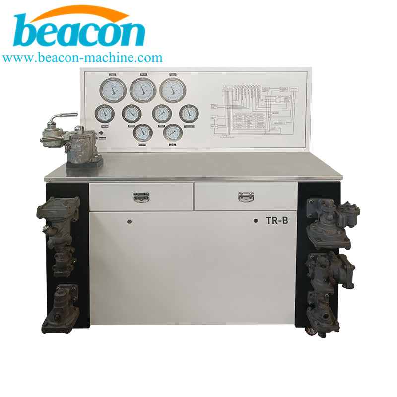 Train brake machine JZ--7 brake valve performance test bench