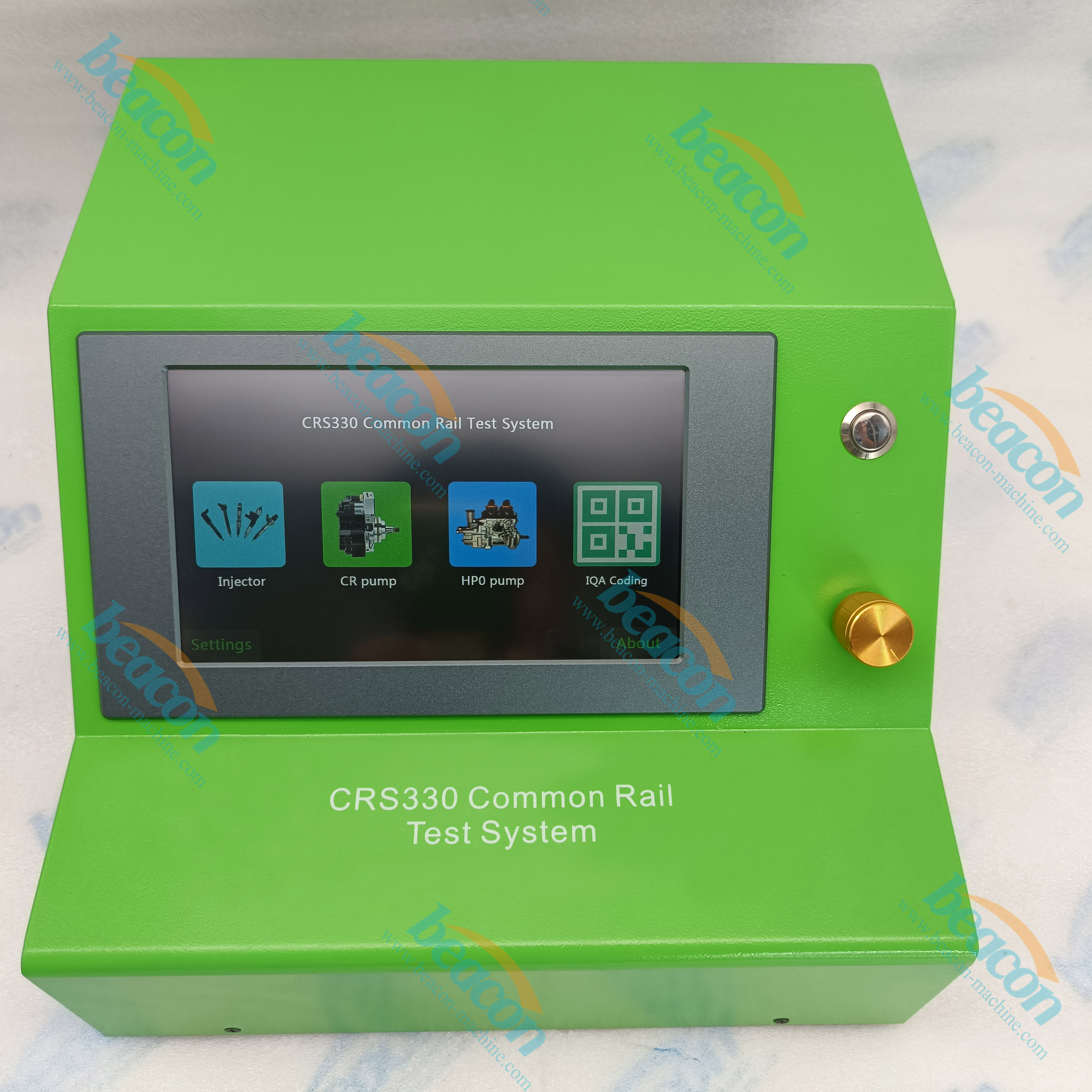 Hot selling CRS330 for testing solenoid injector and piezo injector common rail injector tester simulator