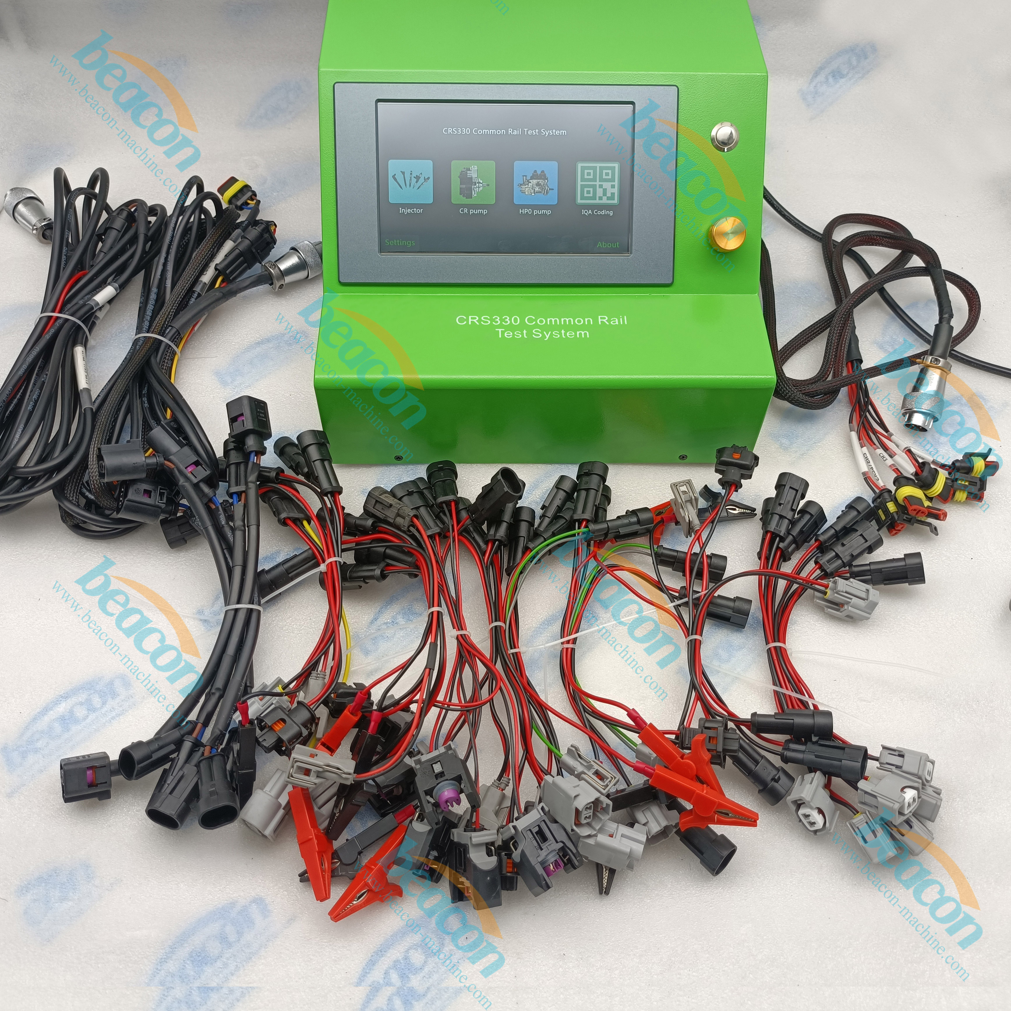 Hot selling CRS330 for testing solenoid injector and piezo injector common rail injector tester simulator