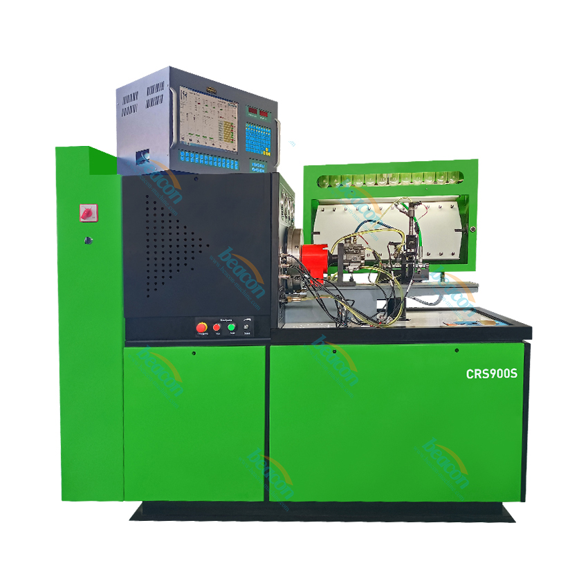 12PSB diesel fuel injection pump test bench CRS900S 12 cylinder mechanical injection repair diagnostic test stand with common rail system