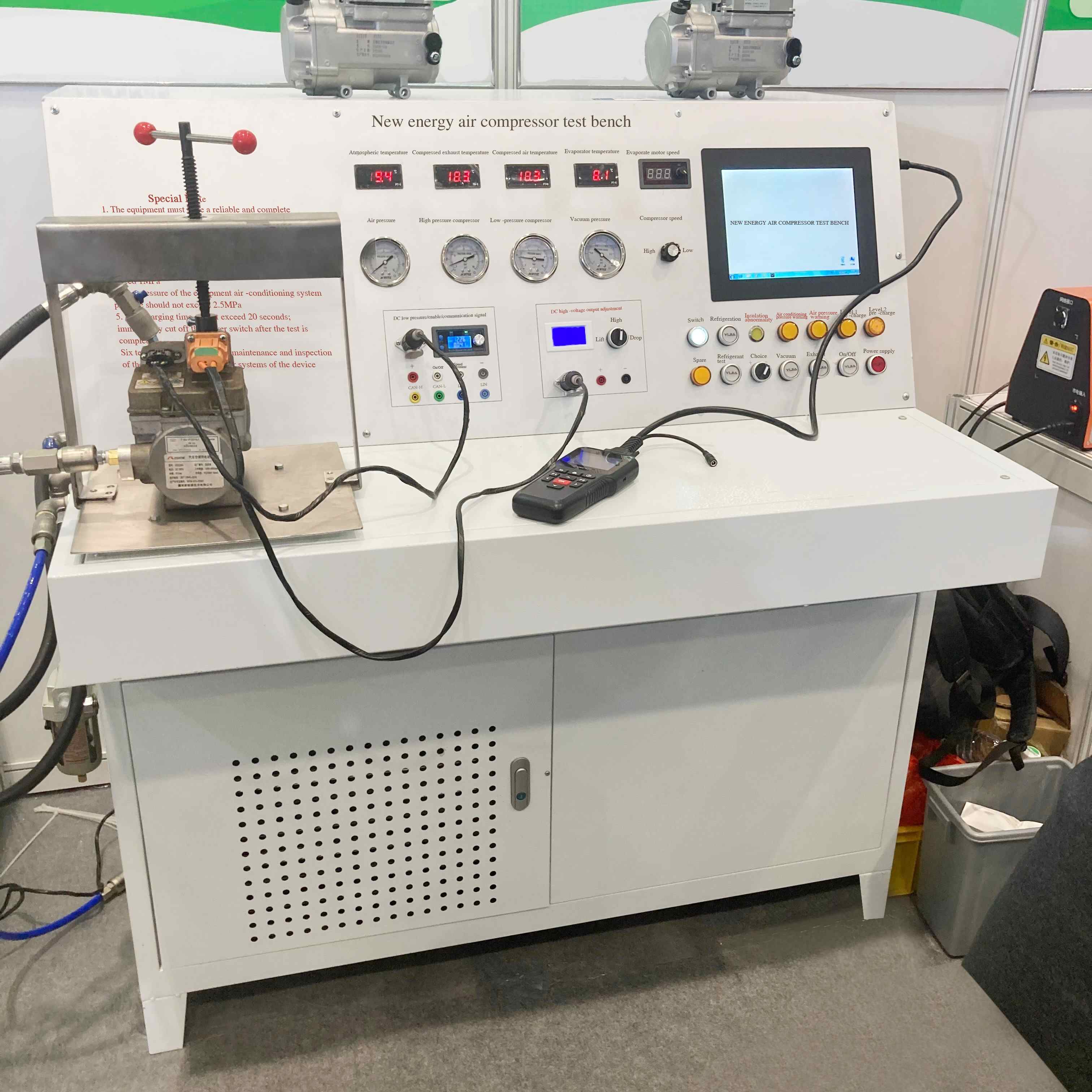 High Precision Air Compressor Test Bench NC101 For New Energy Vehicle Air Conditioning Compressor01