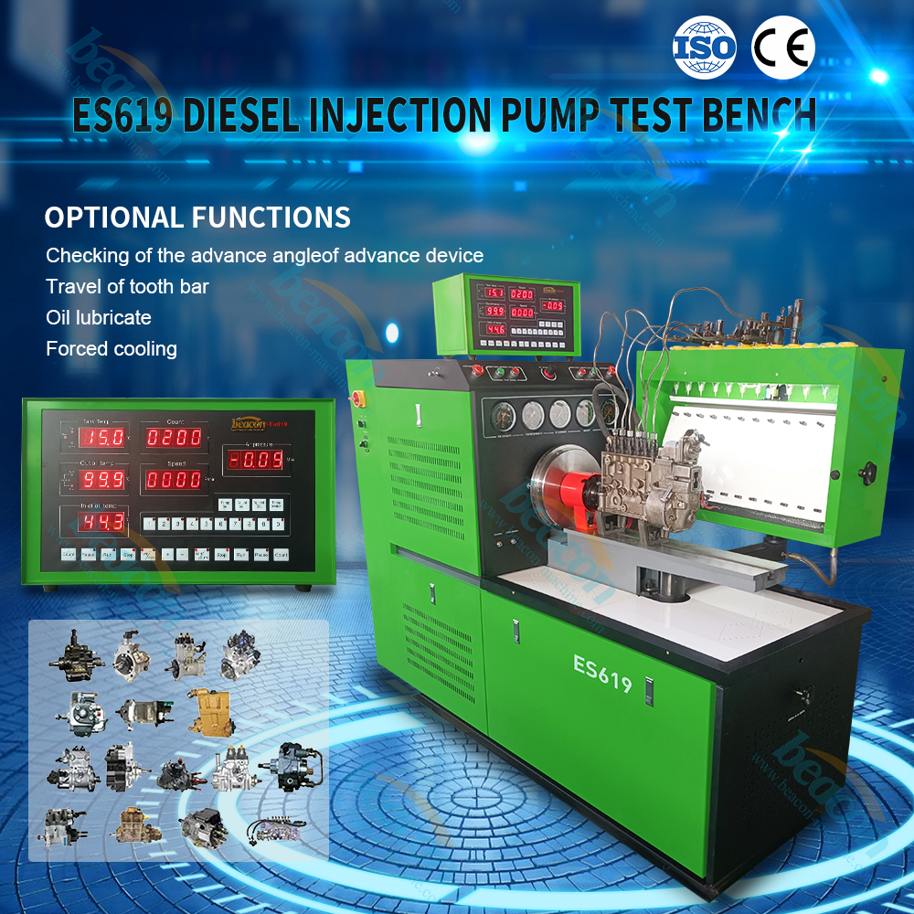 conventional diesel fuel injection pump test benchBeacon MachineVE