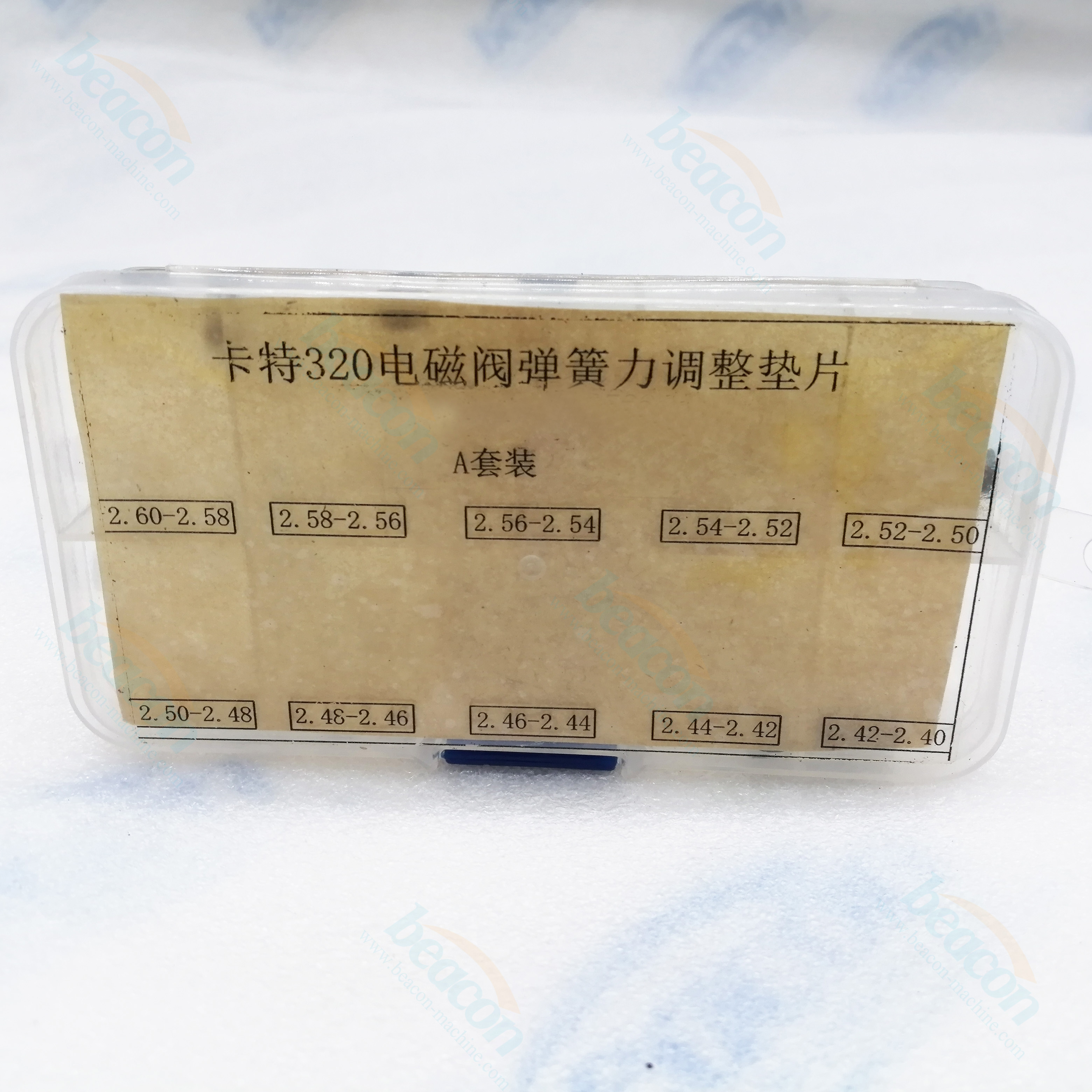 Common rail injector 320 Solenoid Valve Spring Adjustment Spacer