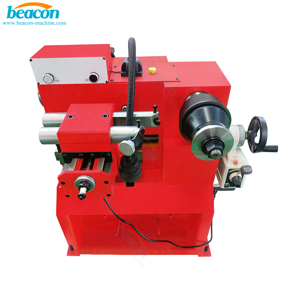 Beacon Garage Equipment Brake Drum Lathe T8445FVC Horizontal Precision Brake Drum Lathe Cutting Machine For Car Suv