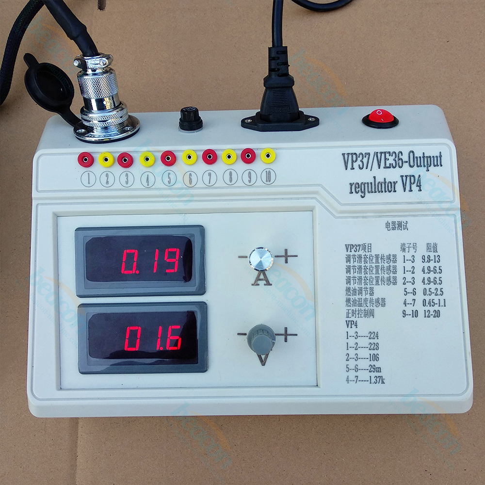 Auto machine Common Rail injector pump Controller Software Tester VP37 driver tester