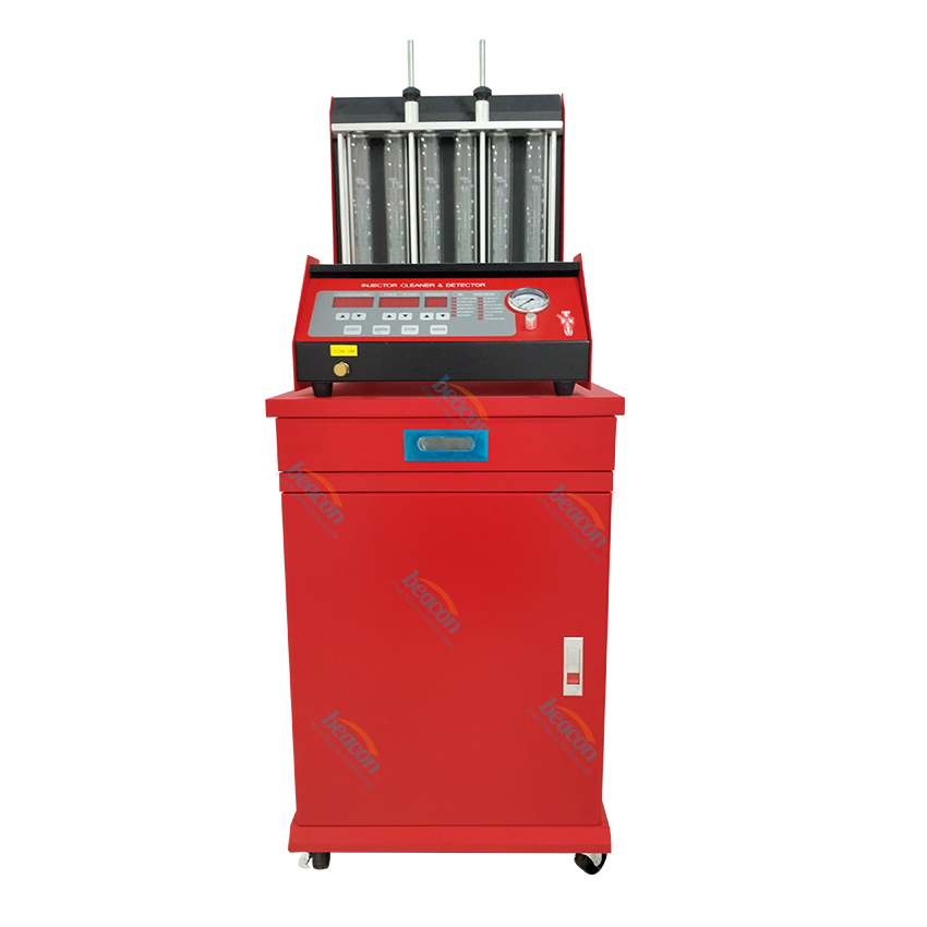 BC-6C Car Fuel Injector Cleaning and Tester Machine Ultrasonic Cleaner Gasoline Fuel Injector 6-Cylinders