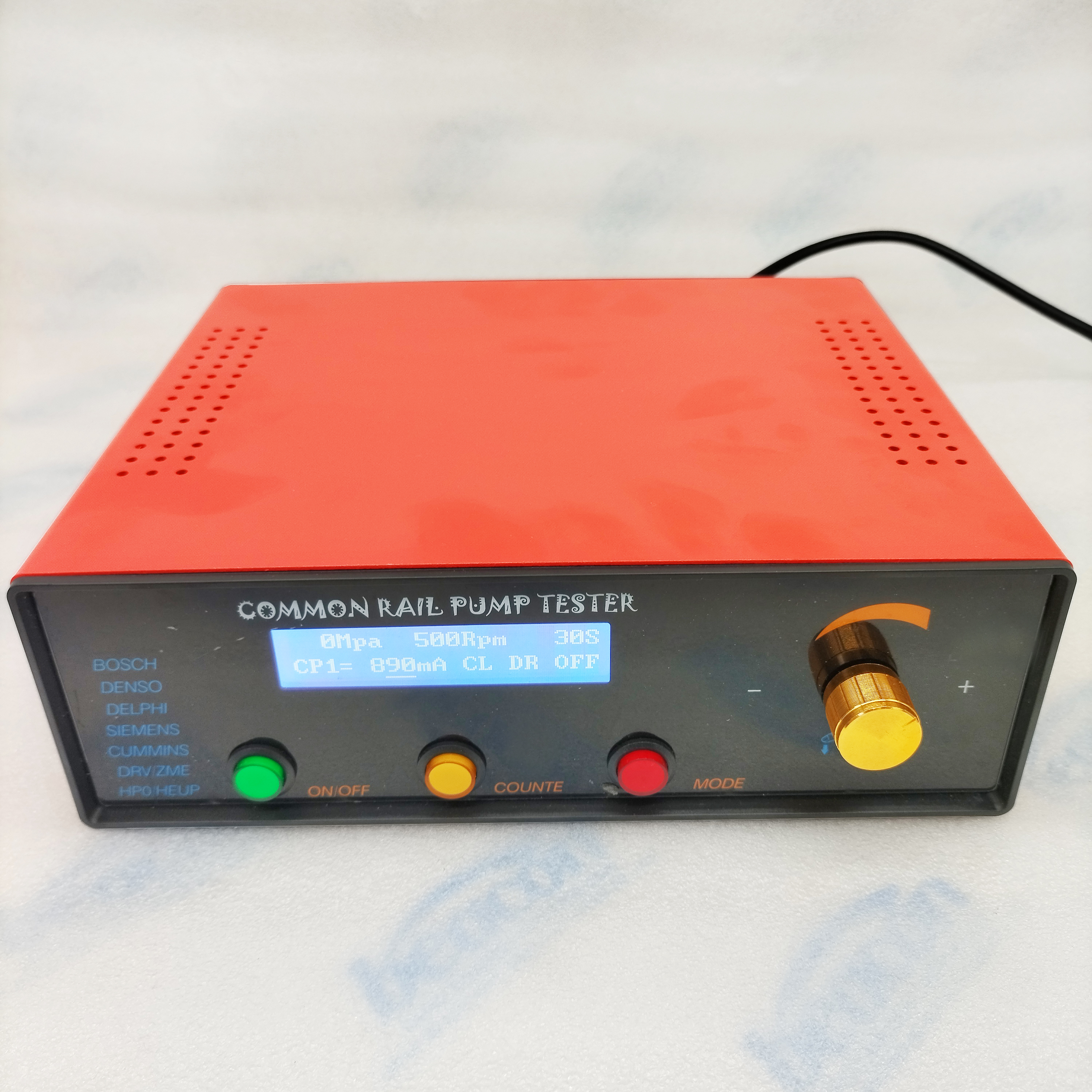 CRP880 Common Rail Fuel Injection Pump Tester For Bosch Denso Delphi CP1 CP2 CP3 HP0 HEUI pump test machine