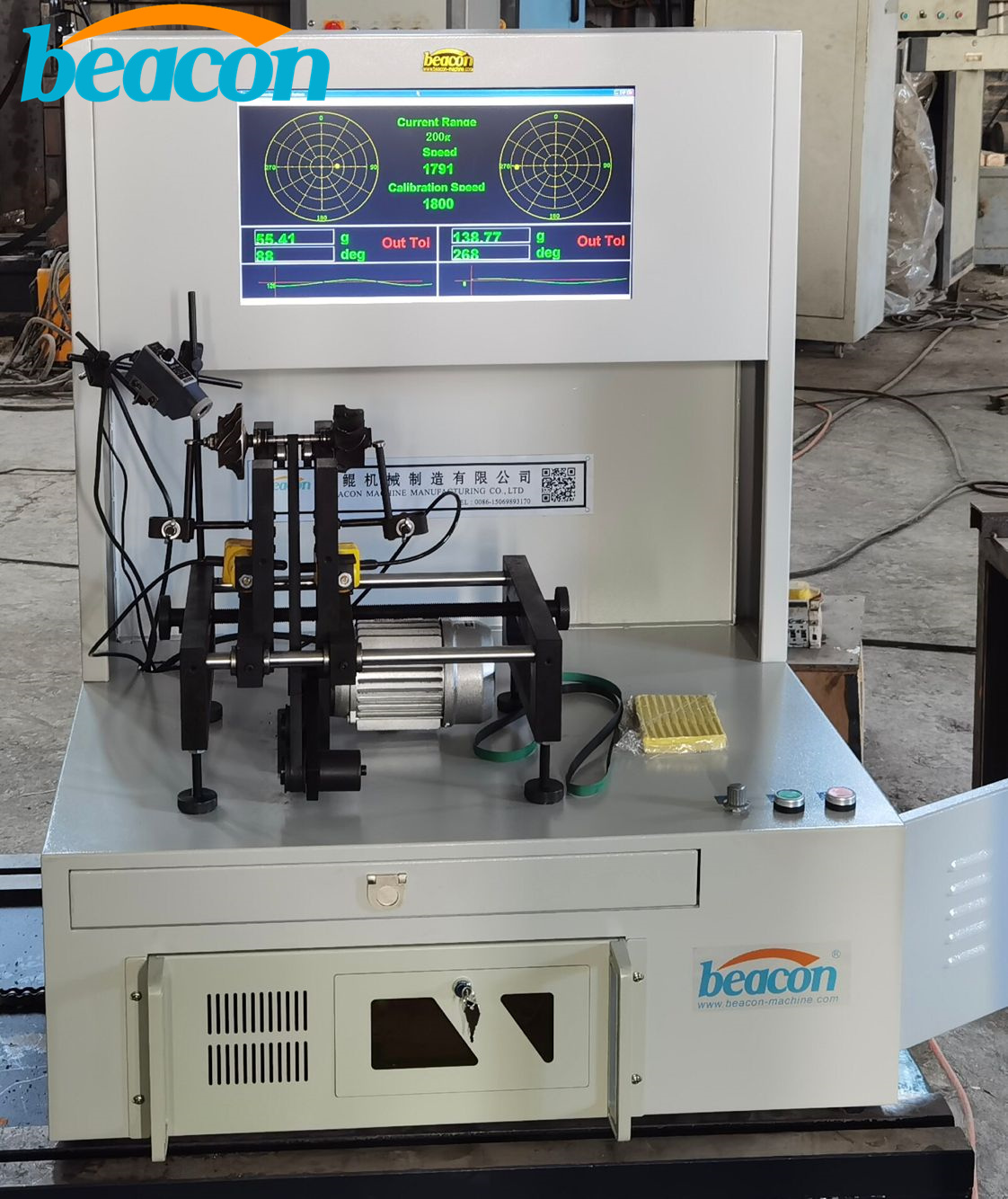 LCD Low price soft bearing rotor dynamic balance machine RYQ-3/5/10 turbo balancing machine
