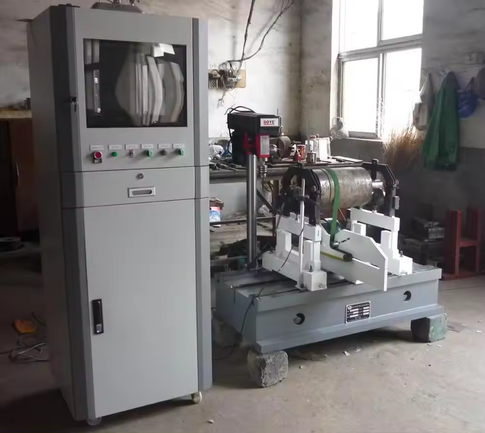 Roller Support Universal  And Joint Drive Balancing Machine Balancing Equipment