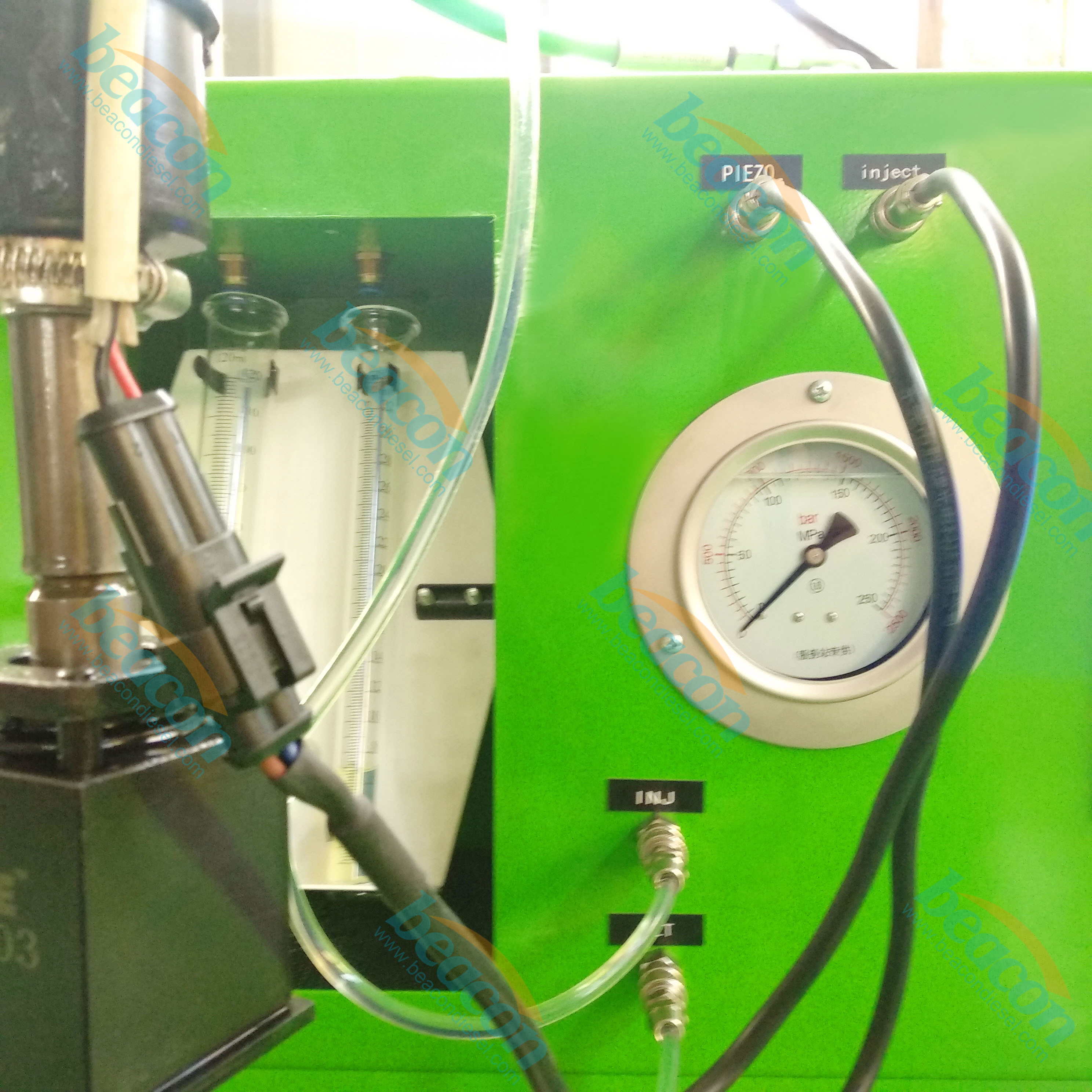 Common rail injector tester EPS108 diesel injector test bench with injection oil entrance