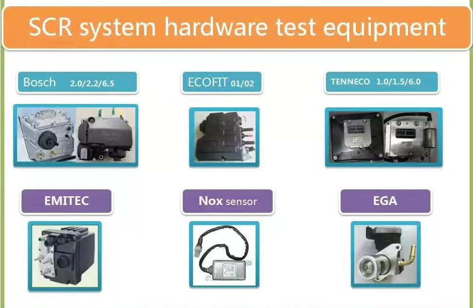 SCR802 scr nox sensor urea pump test bench urea pump tester