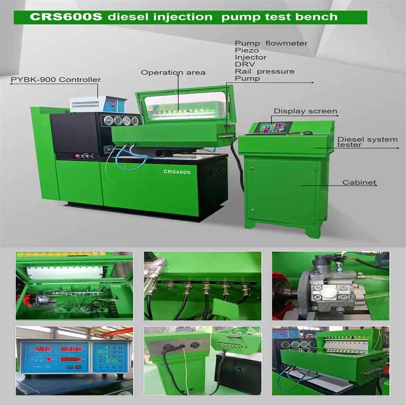 CRS600S Common rail mechanical pump test bench