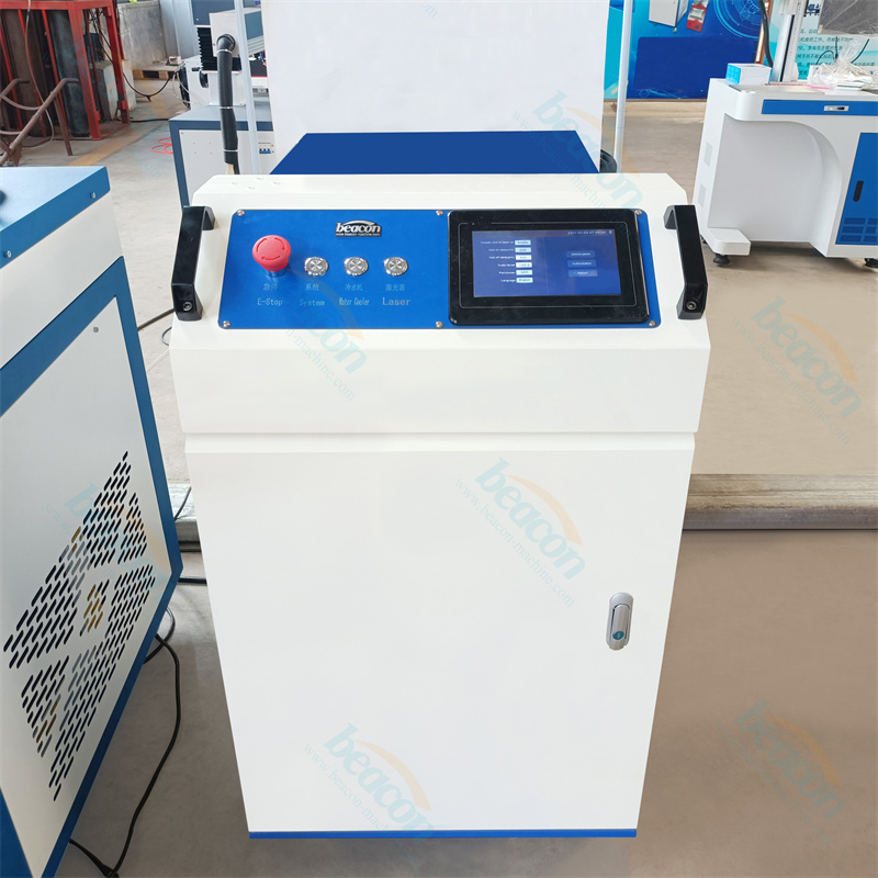 LS-C Fiber Laser Cleaning Machine Removal Laser Machine Metal Rust Oxide Painting Coating Graffiti