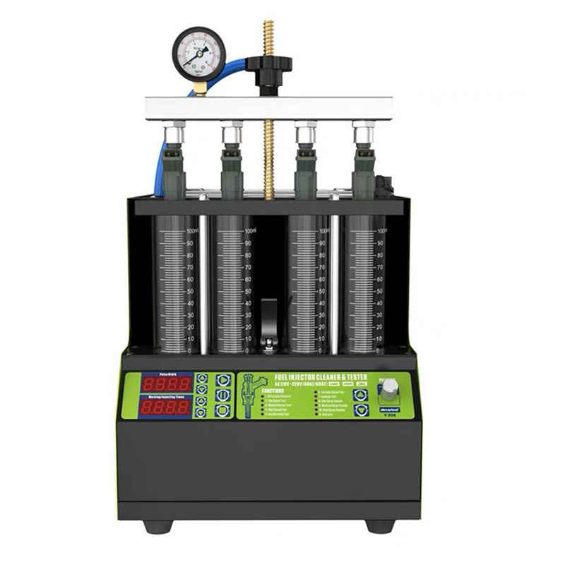 Factory OEM V309 110V 220V 4 Cylinder Gdi High Pressure Car Fuel Injector Cleaner Clean Tester Injector Machine  