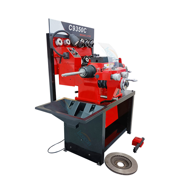 China car brake disc skimming grinding and drum cutting brake lathe skimming repair machine C9350C