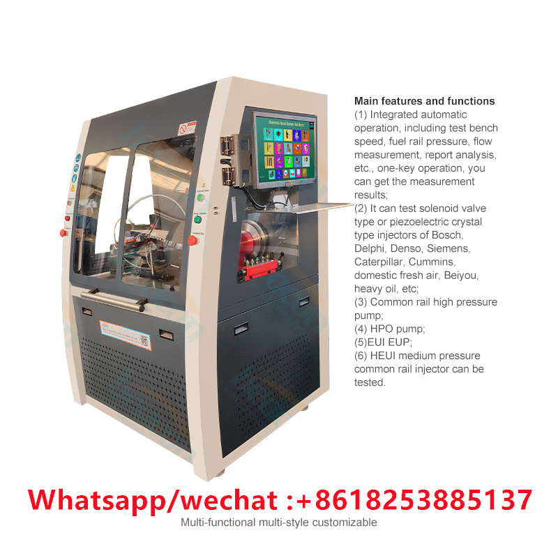 CR1028 Common Rail Diesel Injector Test Bench HEUI EUI EUP Test Machine