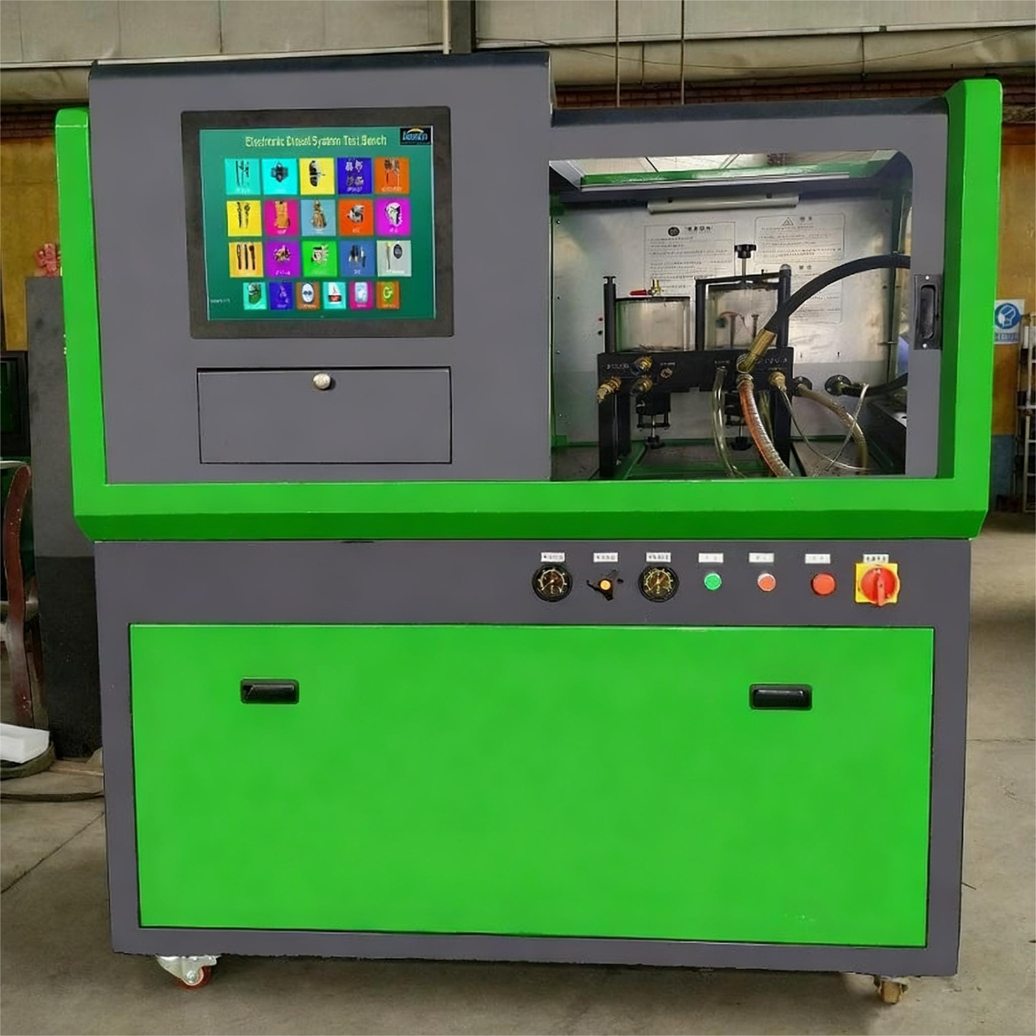 Beacon Machine common rail injector test bench CR318 for testing CAT HEUI C7 C9 3126B injectors