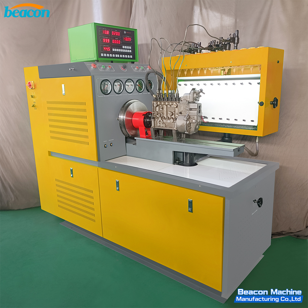Beacon Auto Repair Diesel Service Machine Mechanical Traditional Diesel Fuel Injection Pump Test Bench ES619 with 12 Cylinders Can Test VE pumps