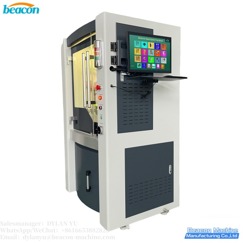 BC800-PRO Common Rail Injector Test Bench with Flow Sensors for Simultaneous Testing of Four Diesel Injectors