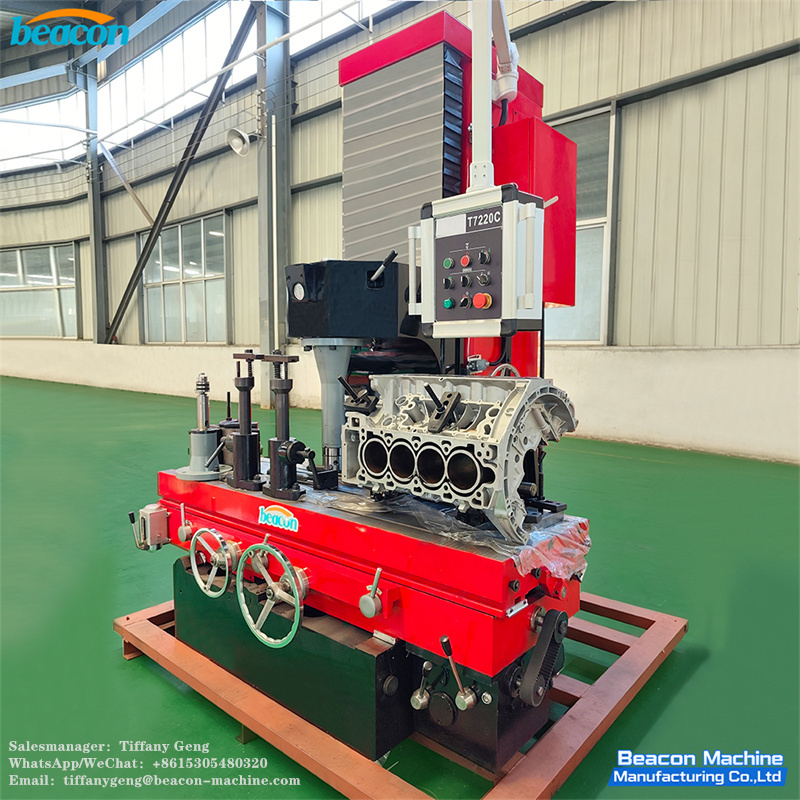 T7220C Vertical Cylinder Boring and Milling Machine for Engine Rebuilding and Cylinder Liner Repair