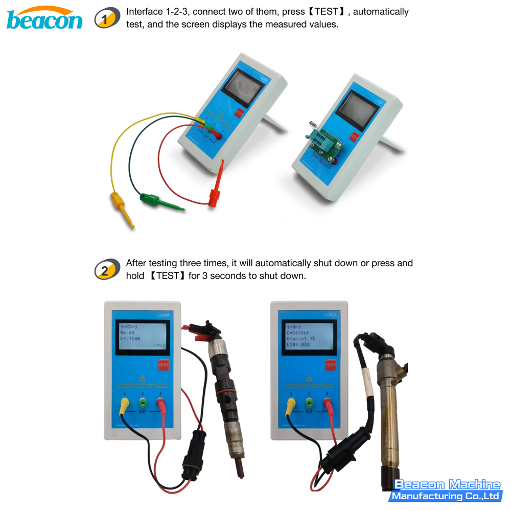 LCR01 Resistance Inductance and Capacitance Tester Small LCR Tester